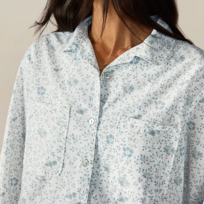 COYUCHI - Women's Isla Organic Cotton Long Sleeve Pajama Set