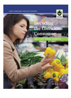 Fair Trade USA's 2022 Consumer Insights Report Cover