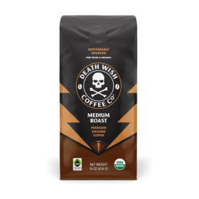 Death Wish Coffee Medium Roast Coffee